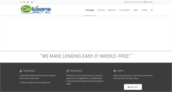 Desktop Screenshot of cal-loansdirect.com